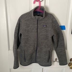 Patagonia Better Sweater, Kids size Large, Heather Gray